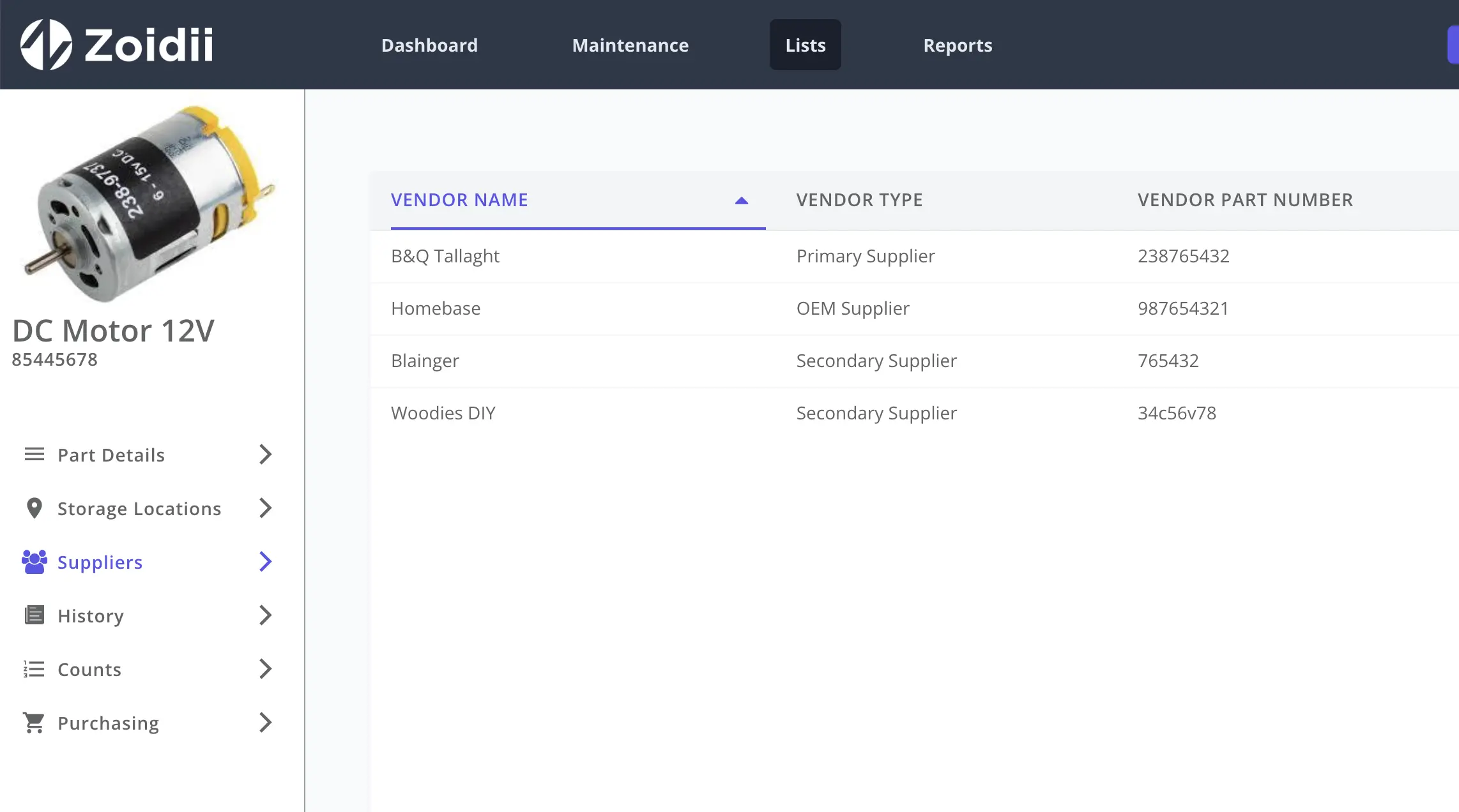 CMMS Preferred Vendor