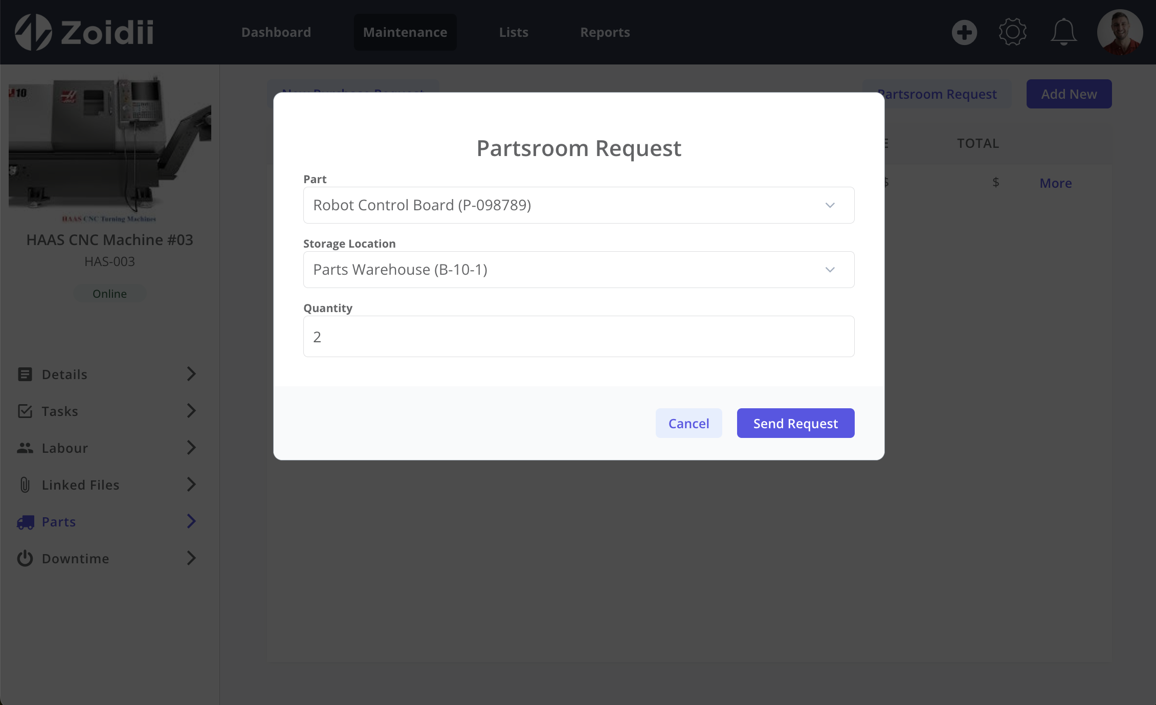 CMMS Checklist Add Tasks