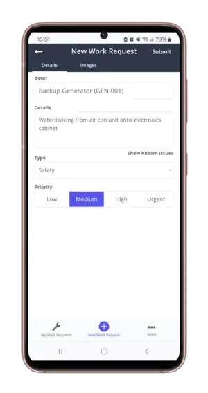 CMMS Mobile Parts List