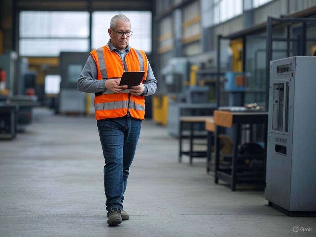 Facilities Manager doing a audit
