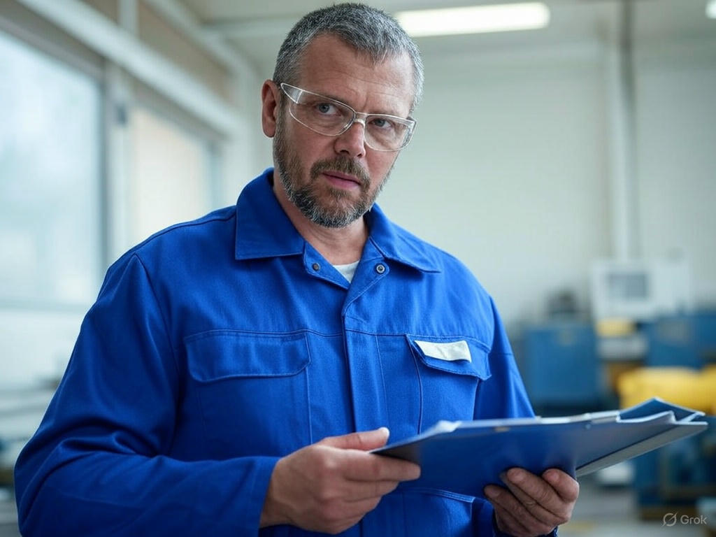 Maintenance Manager looking at a physical file