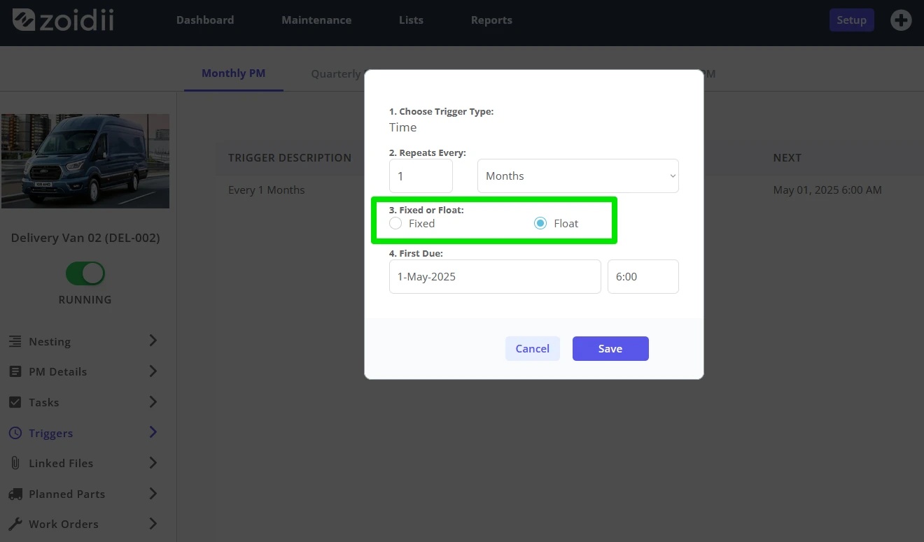 PM Triggers - Fixed or Floating