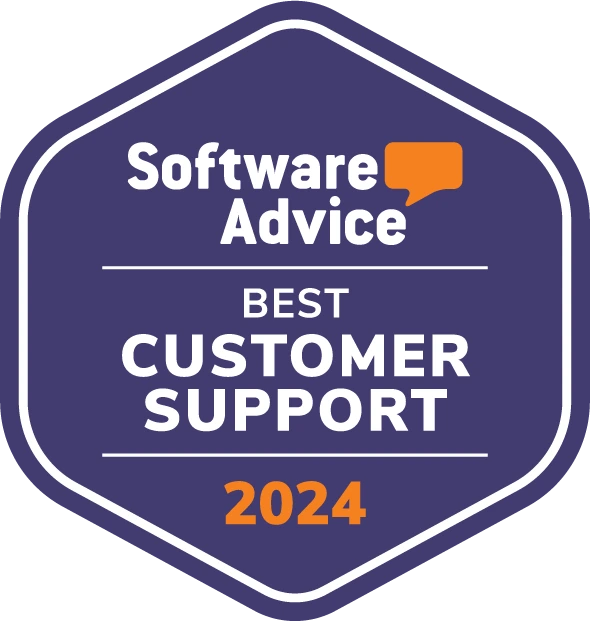 2024 - Capterra - Best Customer Support