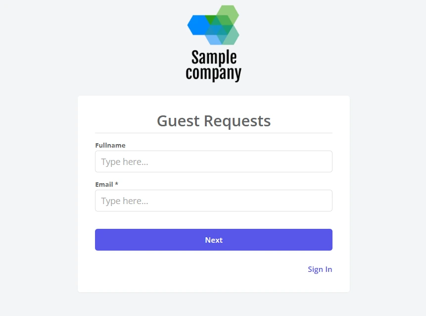 Guest-Request-Login