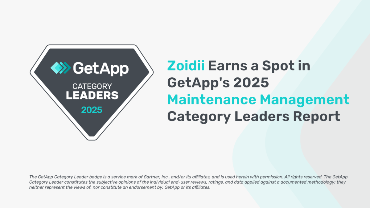 Zoidii GetApp Front Runner Award 2025
