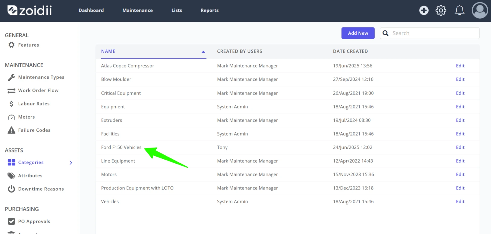 Add Edit Asset Categories - 8