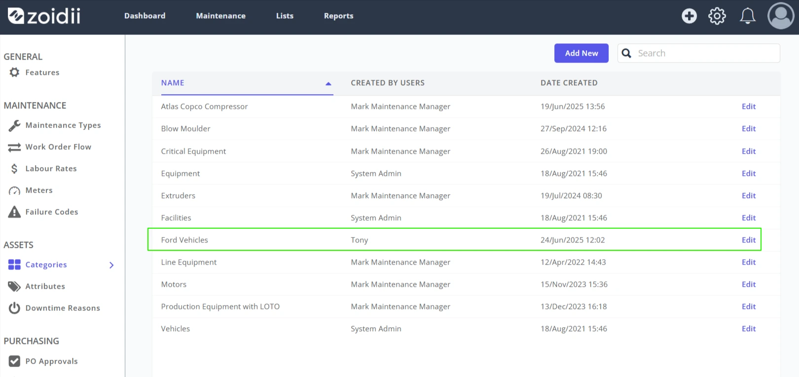 Add Edit Asset Categories - 5