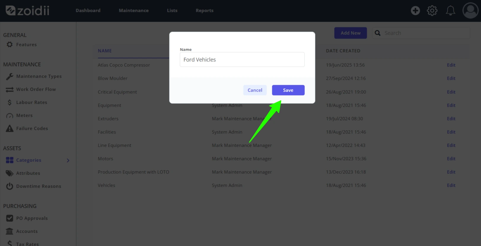 Add Edit Asset Categories - 4