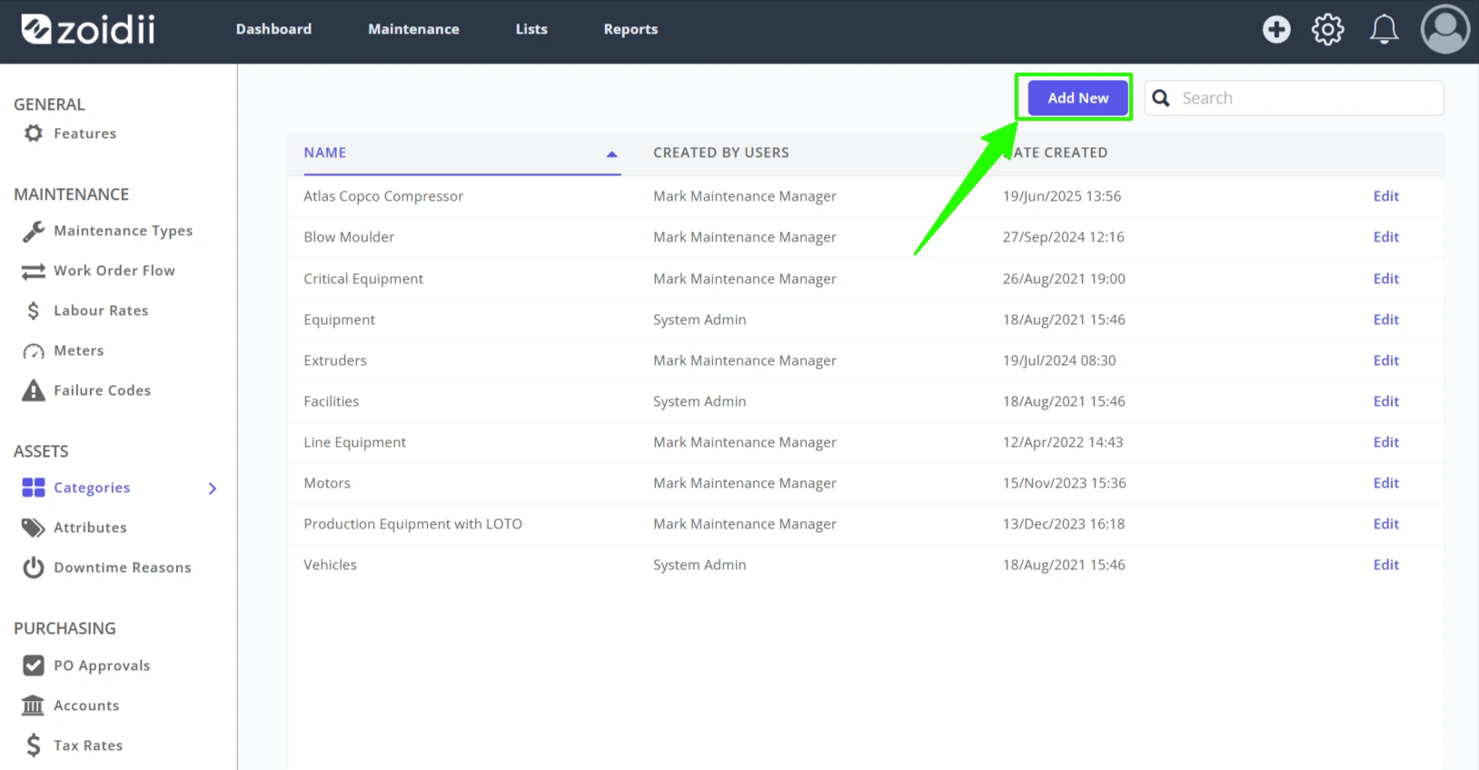 Add Edit Asset Categories - 3