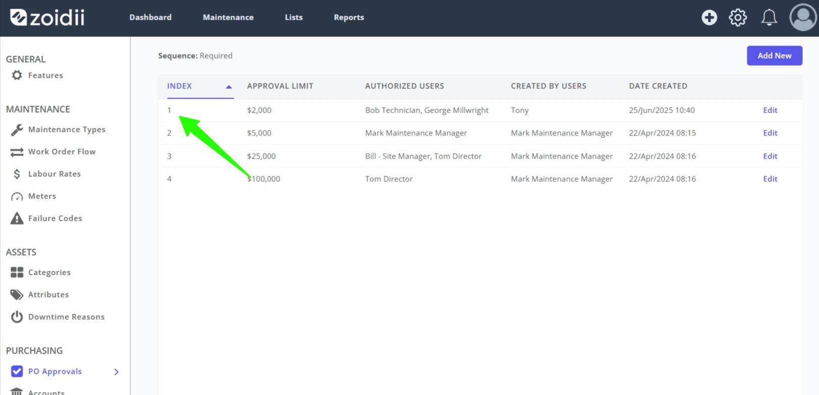 Configure Purchase Order Approval Levels - 7