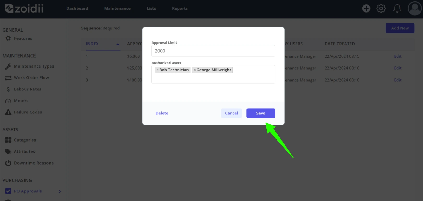 Configure Purchase Order Approval Levels - 6