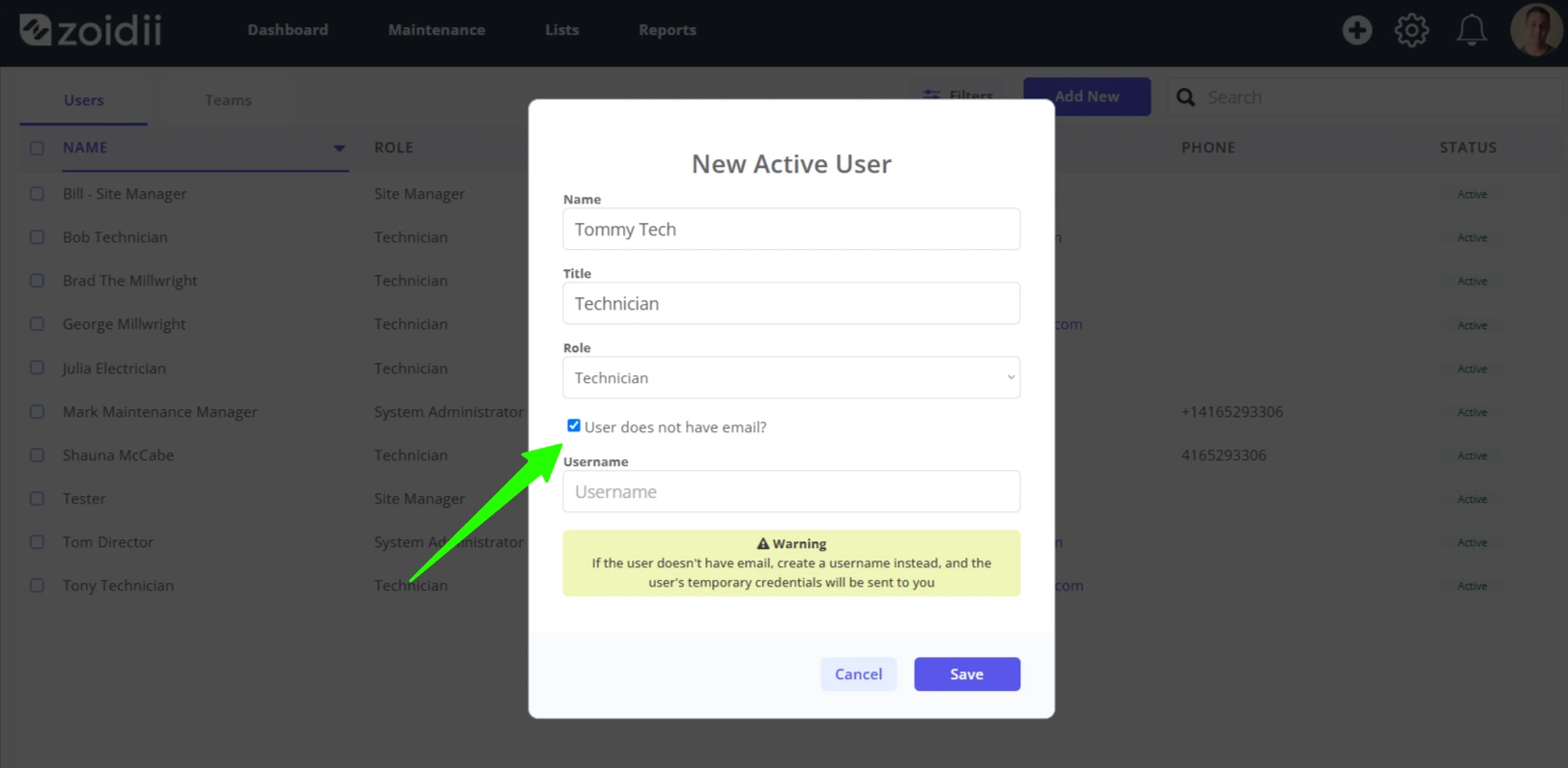 Create a User - 8