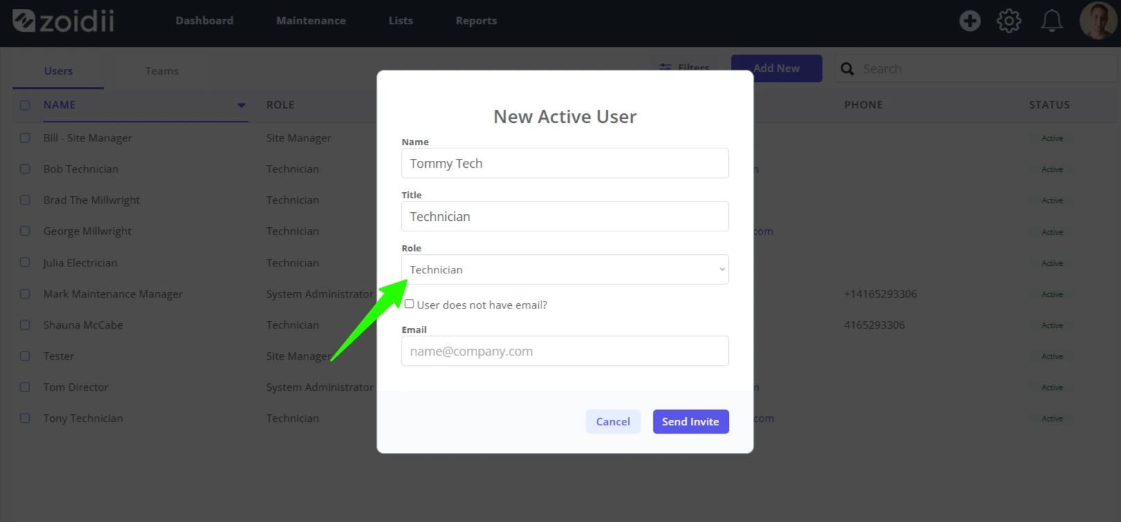 Create a User - 4