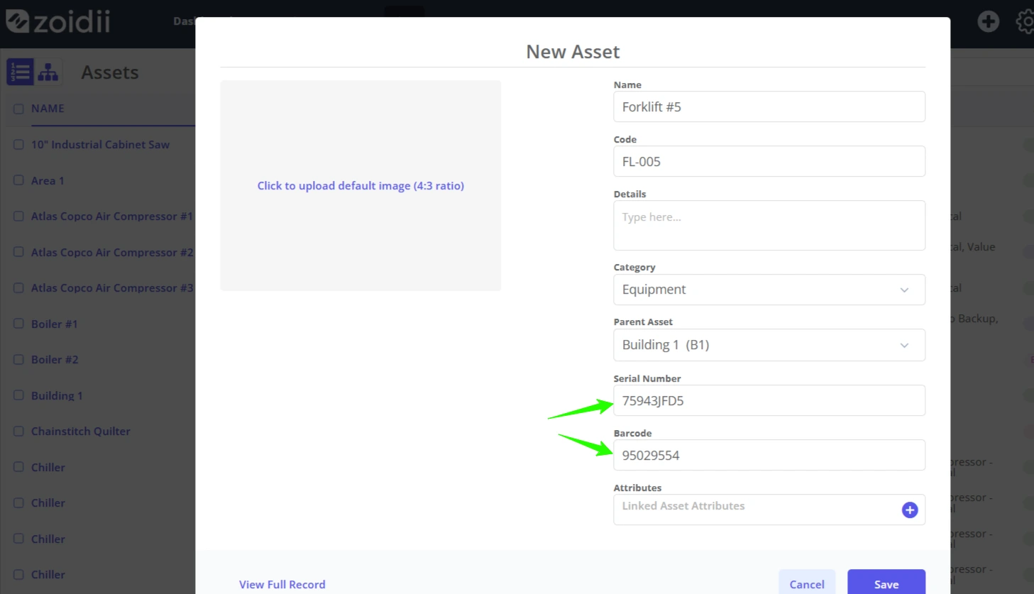 Add an Asset - 6