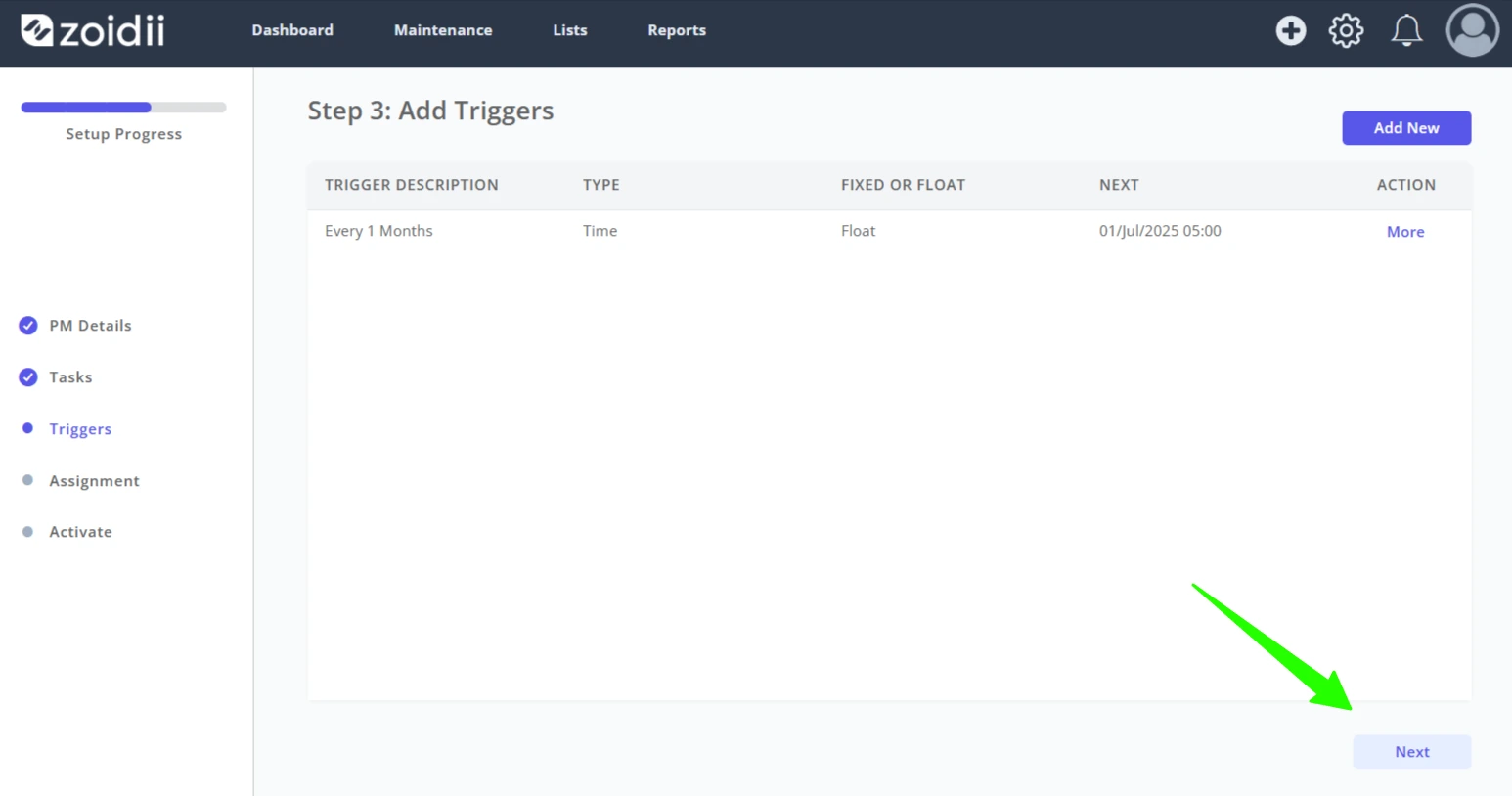 Create a Time-Based PM - 14
