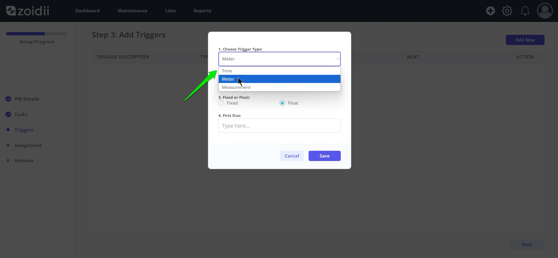Create a Meter-Based PM - 9
