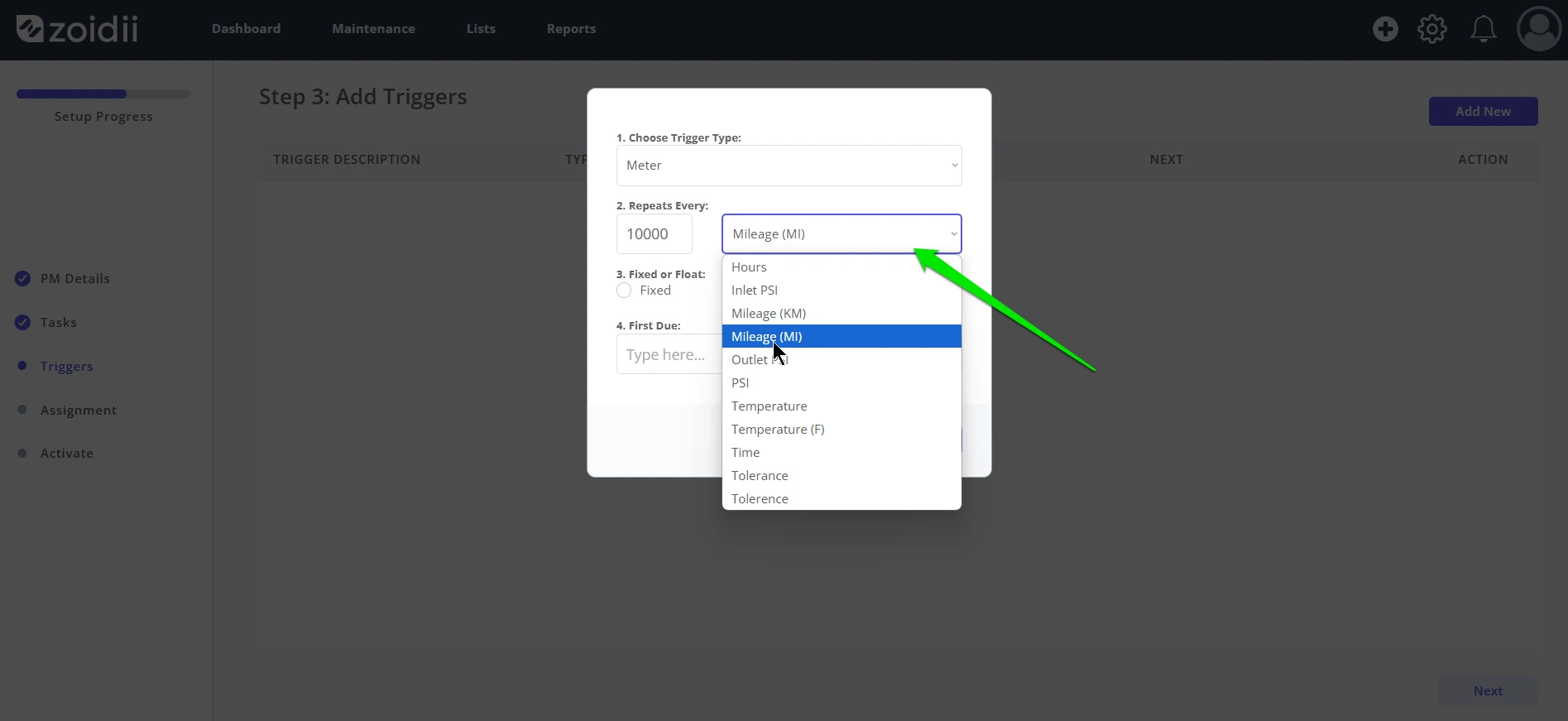 Create a Meter-Based PM - 10