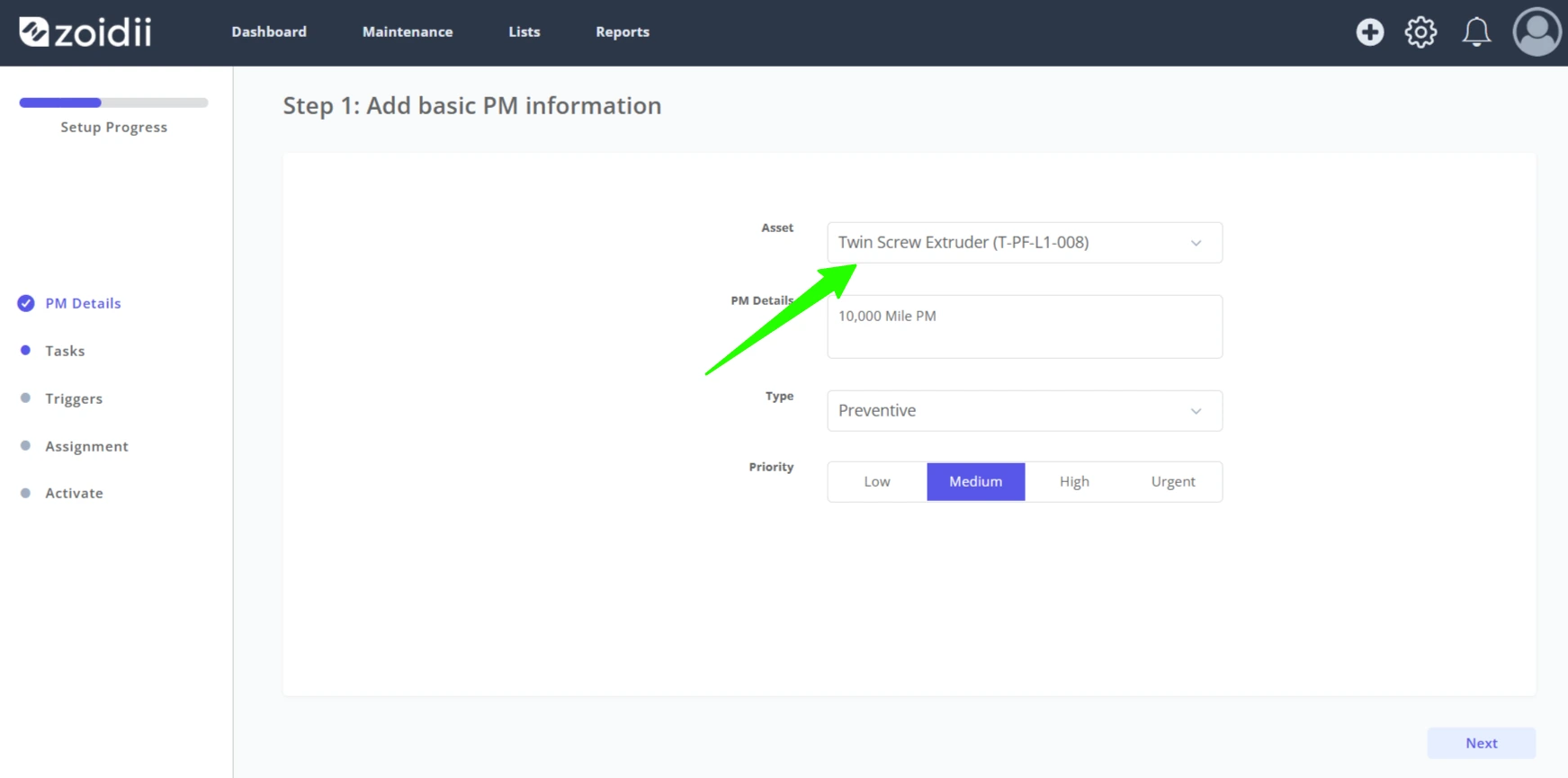Create a Meter-Based PM - 3