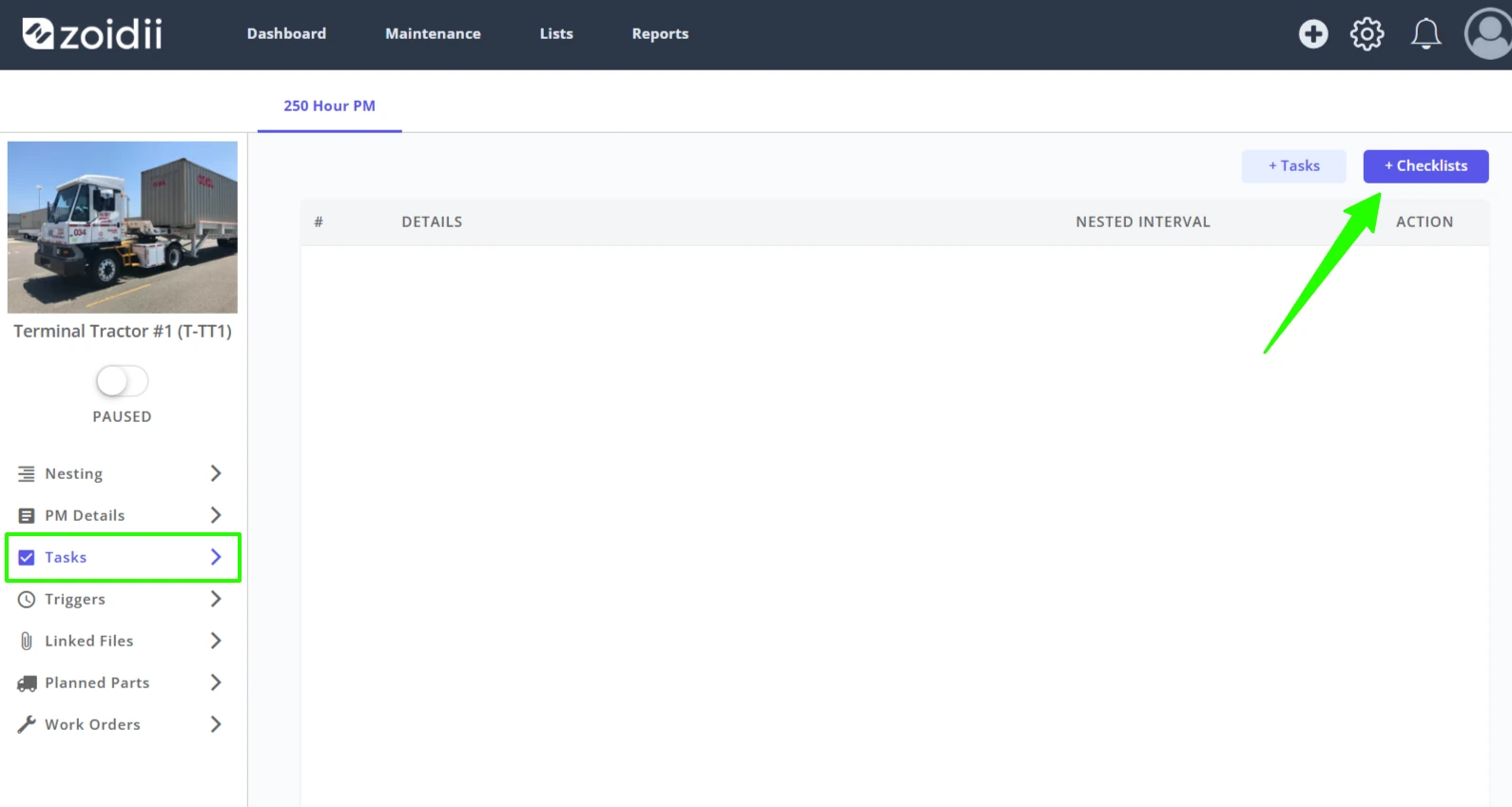 Create a Nested PM - 7