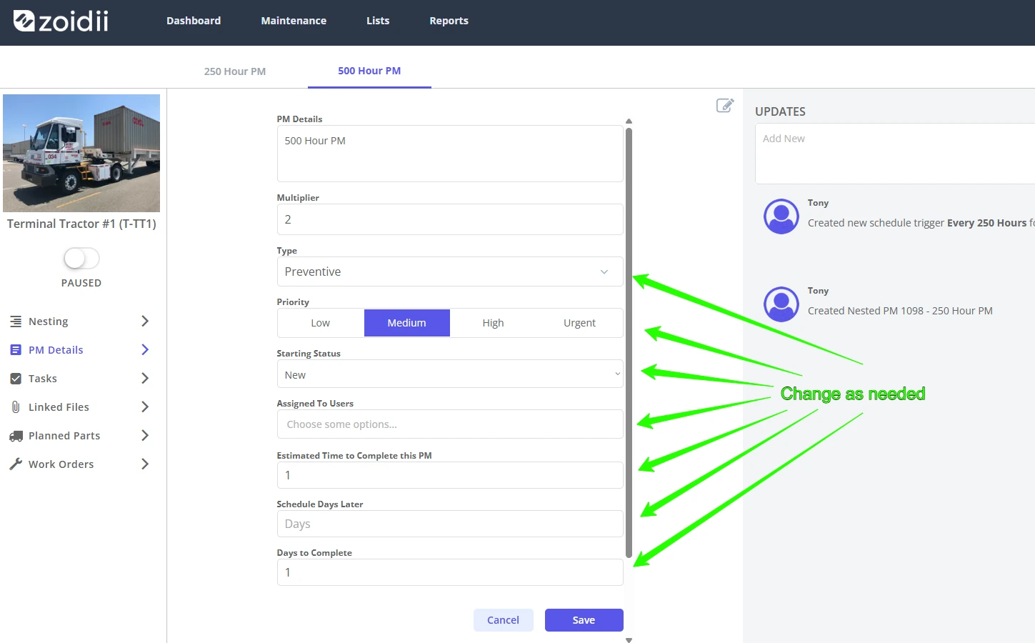 Create a Nested PM - 17