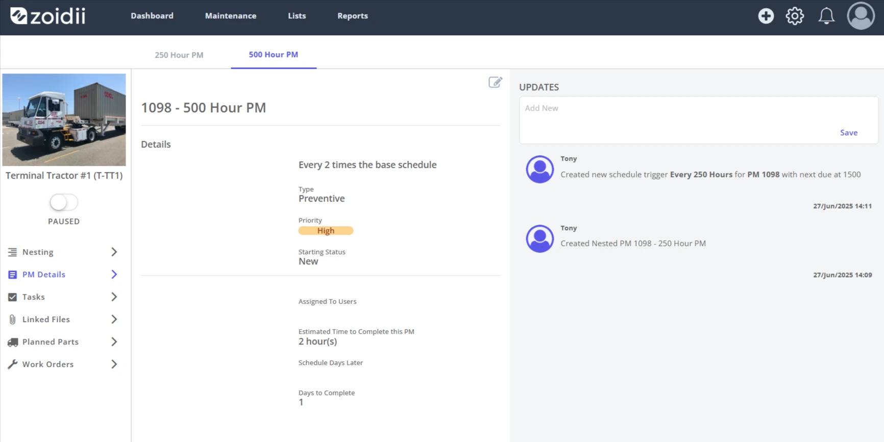 Create a Nested PM - 18