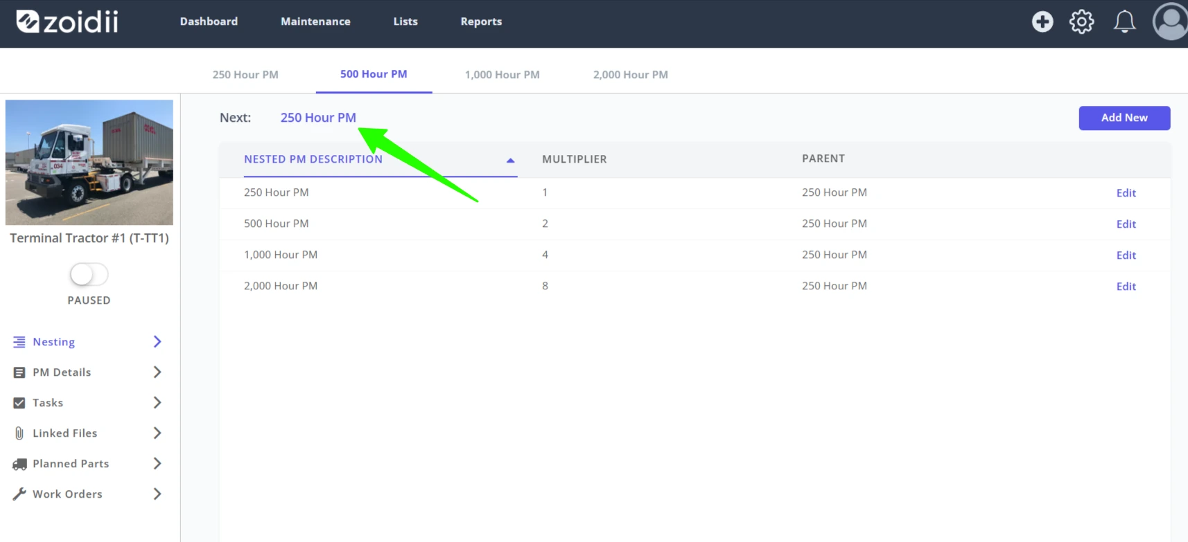 Create a Nested PM - 22