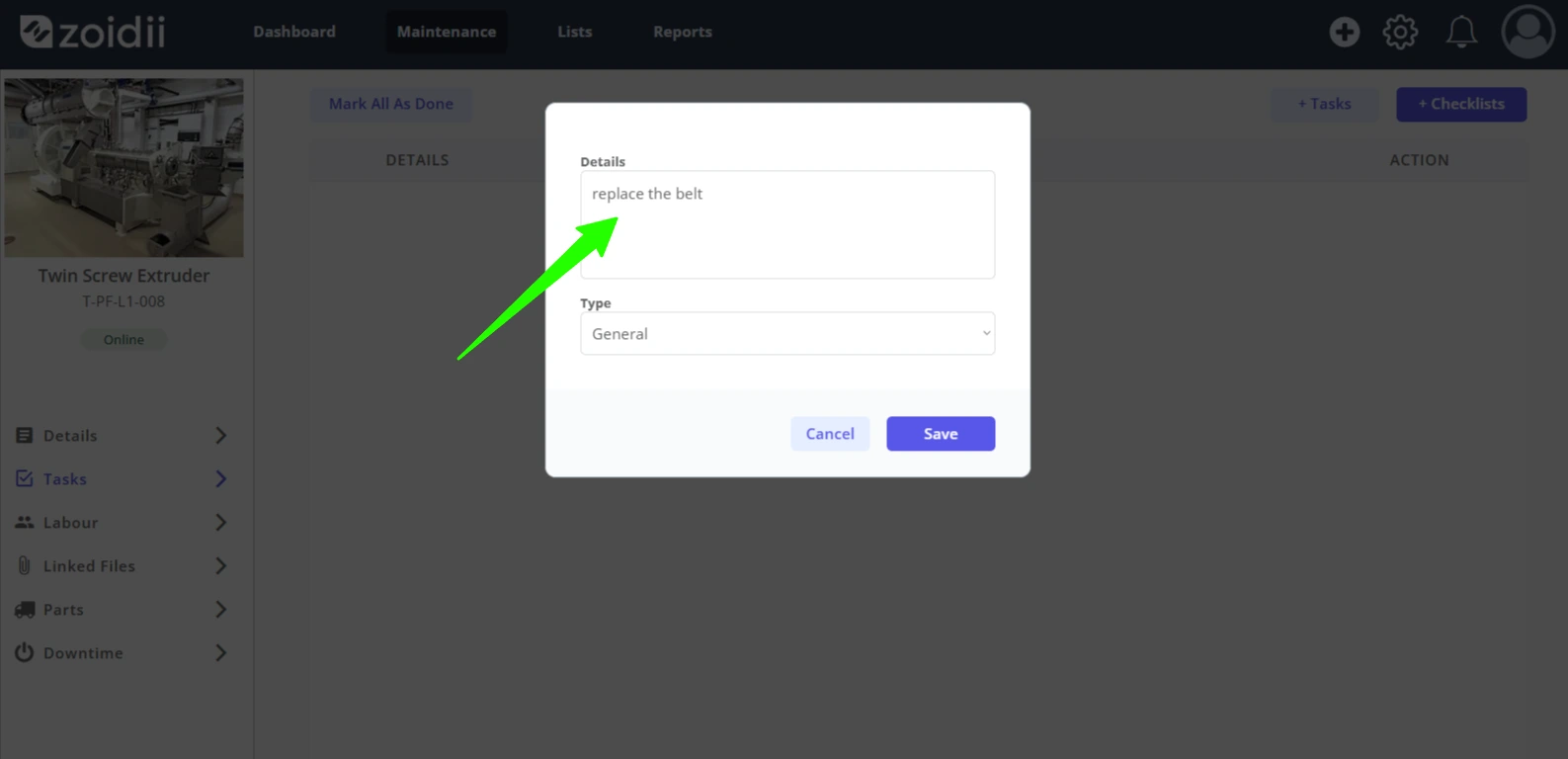 Create a Work Order - 15