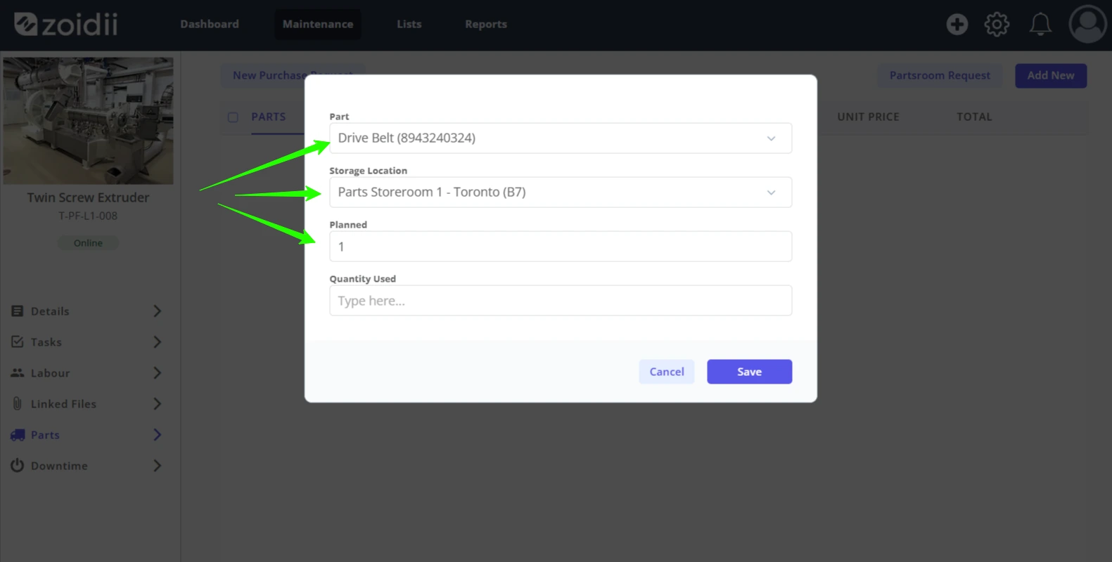 Create a Work Order - 18