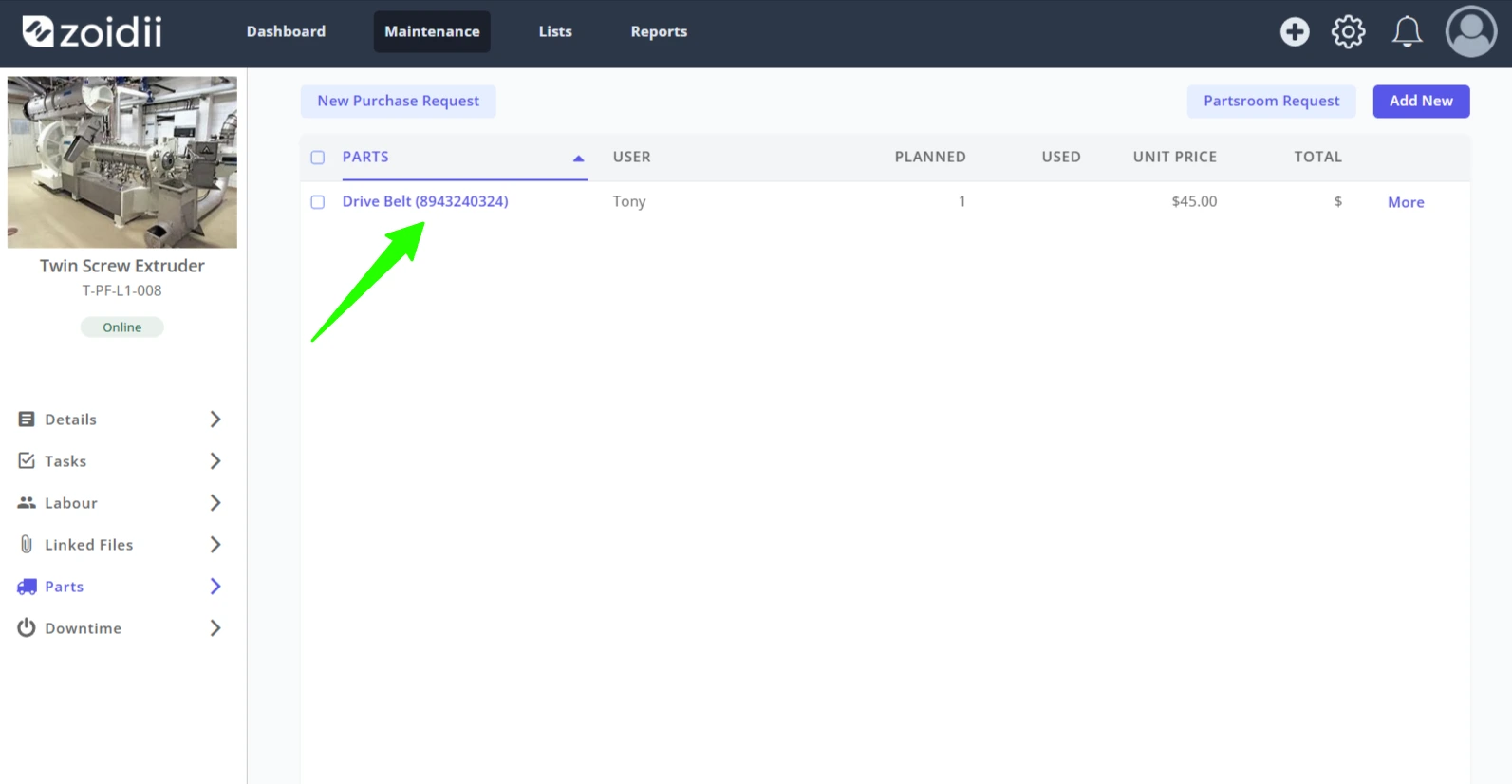 Create a Work Order - 20