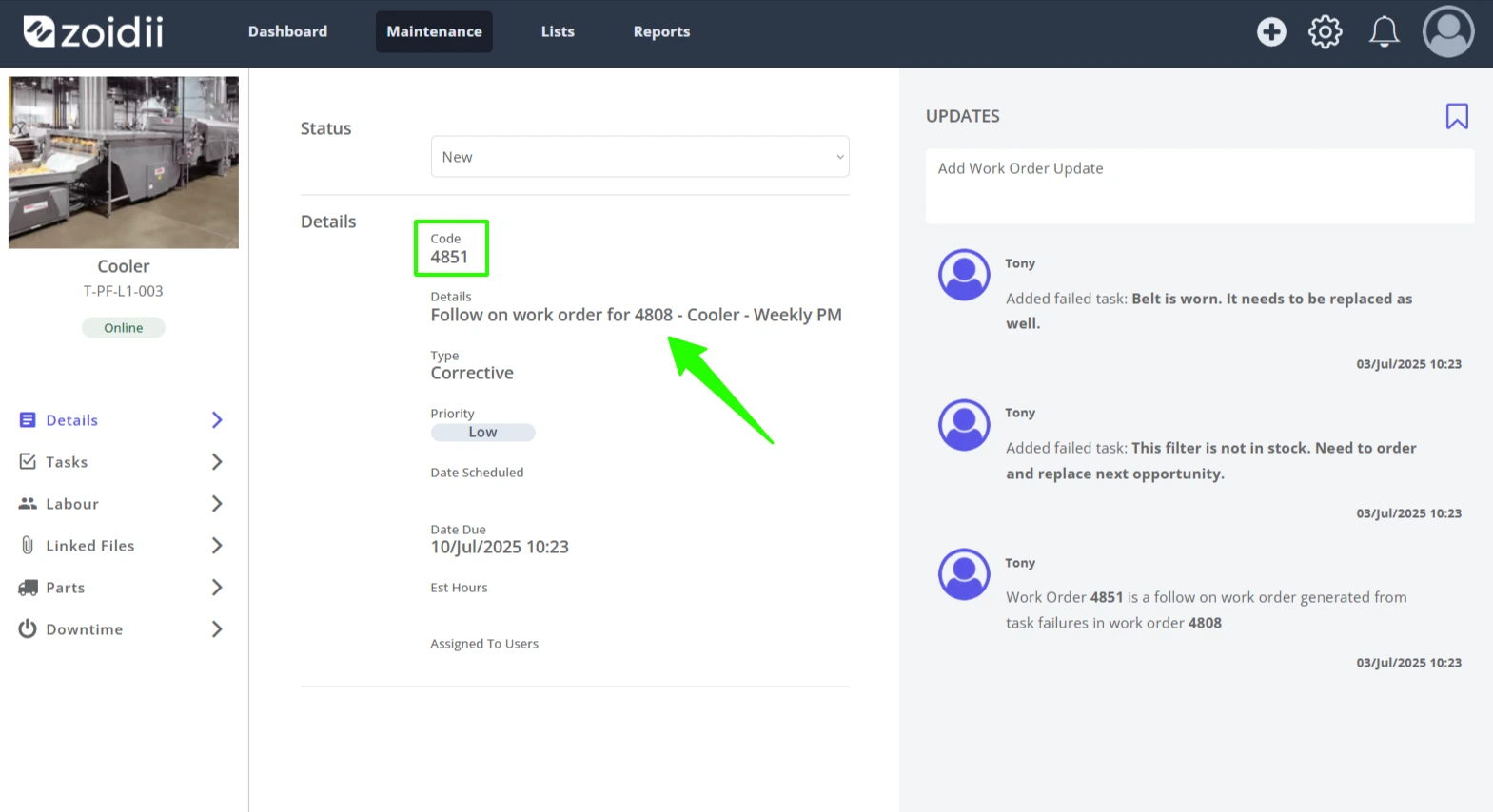Complete Work Order Tasks - 11
