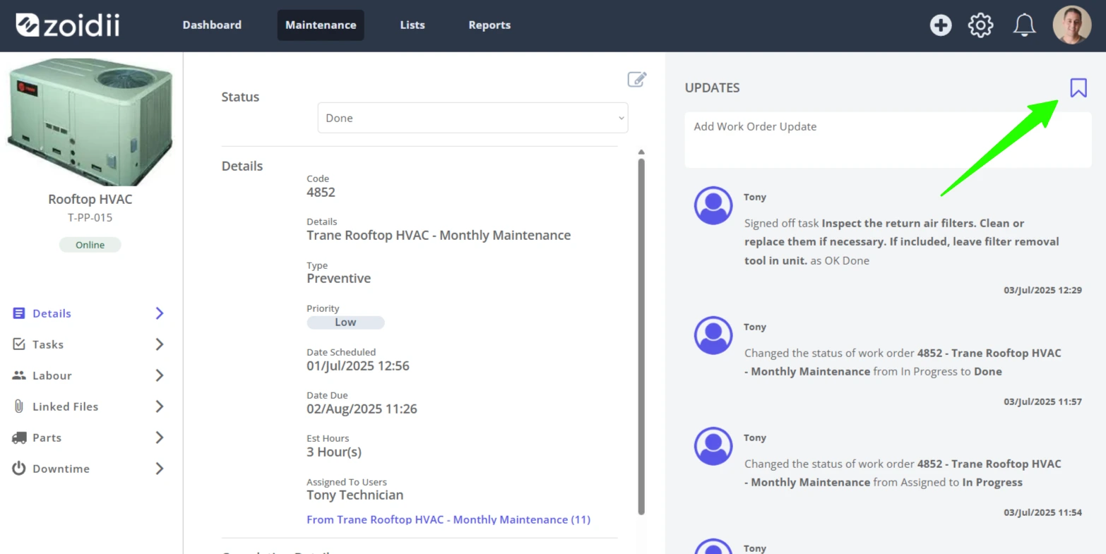Work Order System Notifications - 5