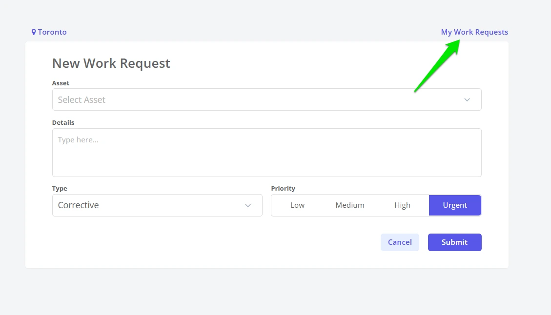 Create a Guest Work Request - 10