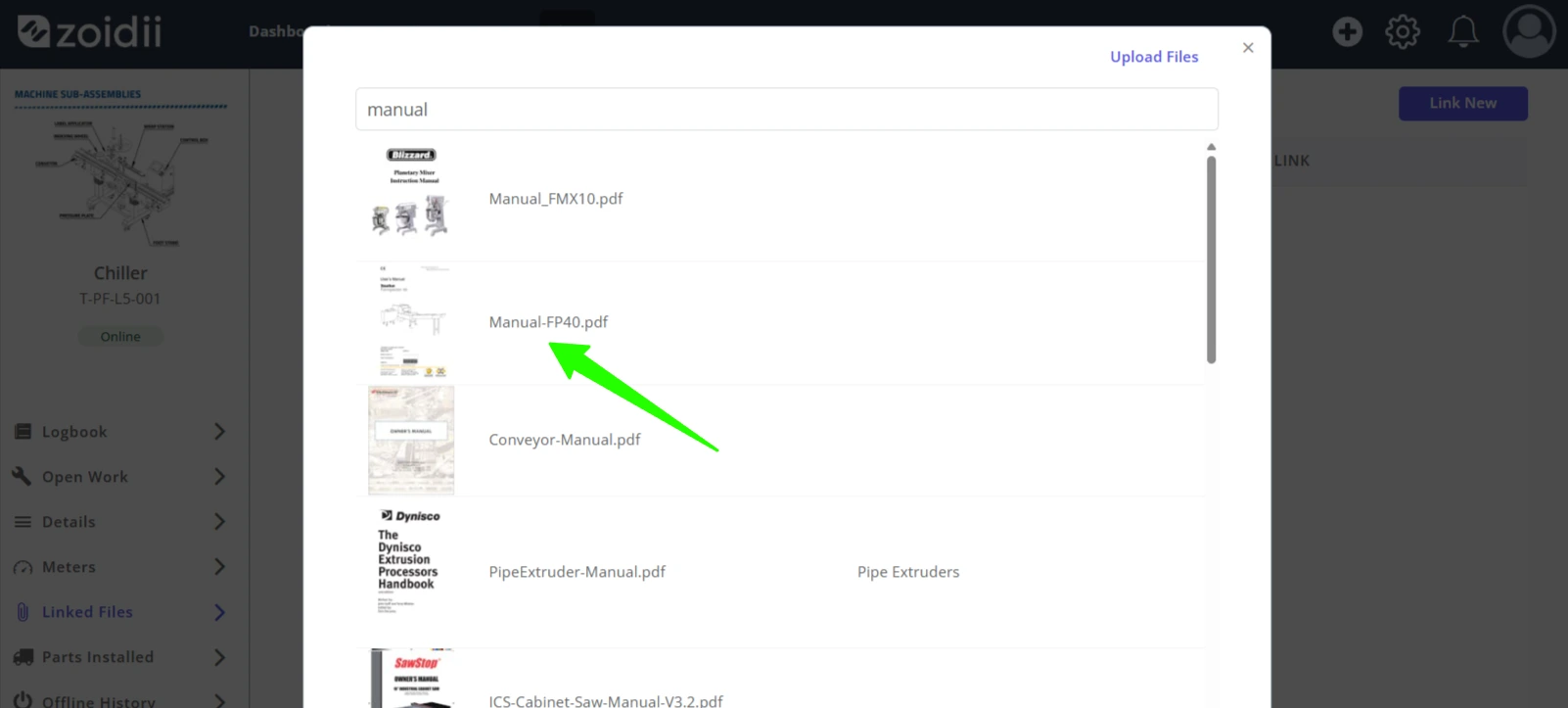 Link a File to an AssetPMWorkorder - 6