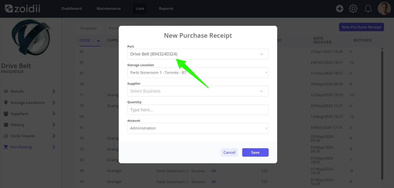 Receive Inventory into Stock - 3