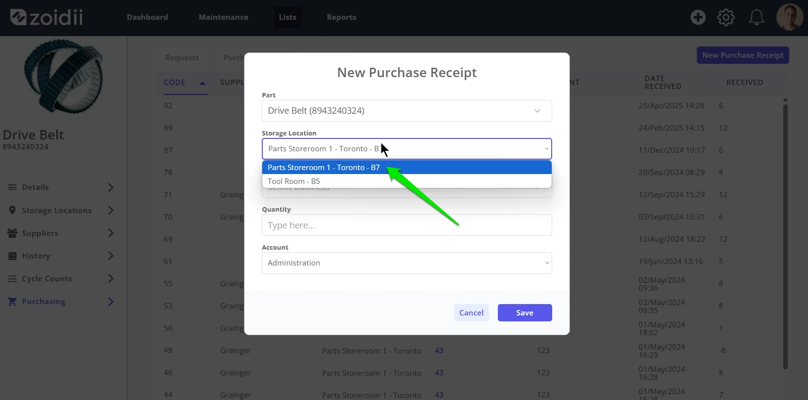 Receive Inventory into Stock - 4
