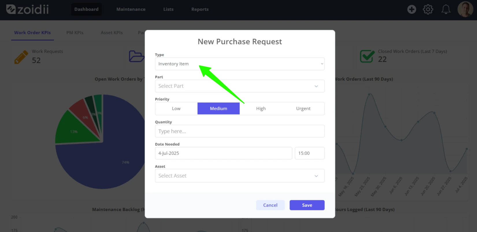 Create a Purchase Request - 4