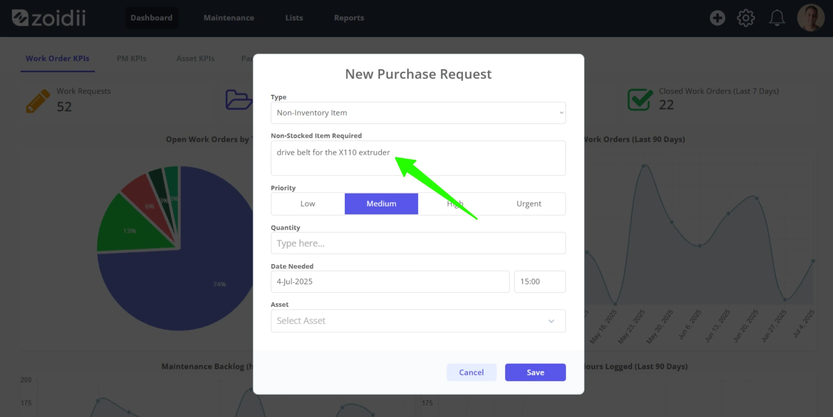 Create a Purchase Request - 7