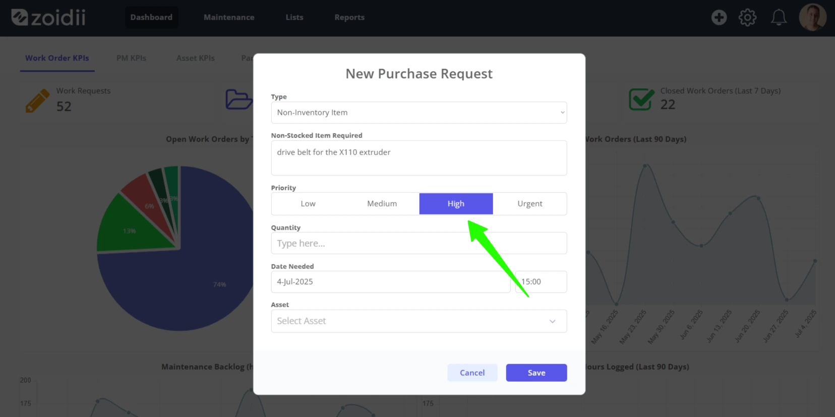 Create a Purchase Request - 8