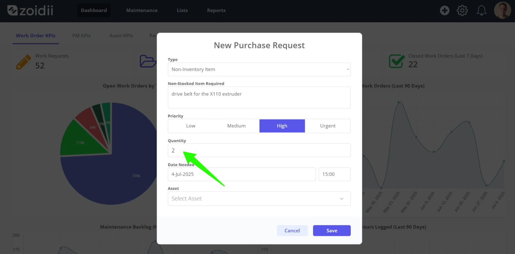 Create a Purchase Request - 9