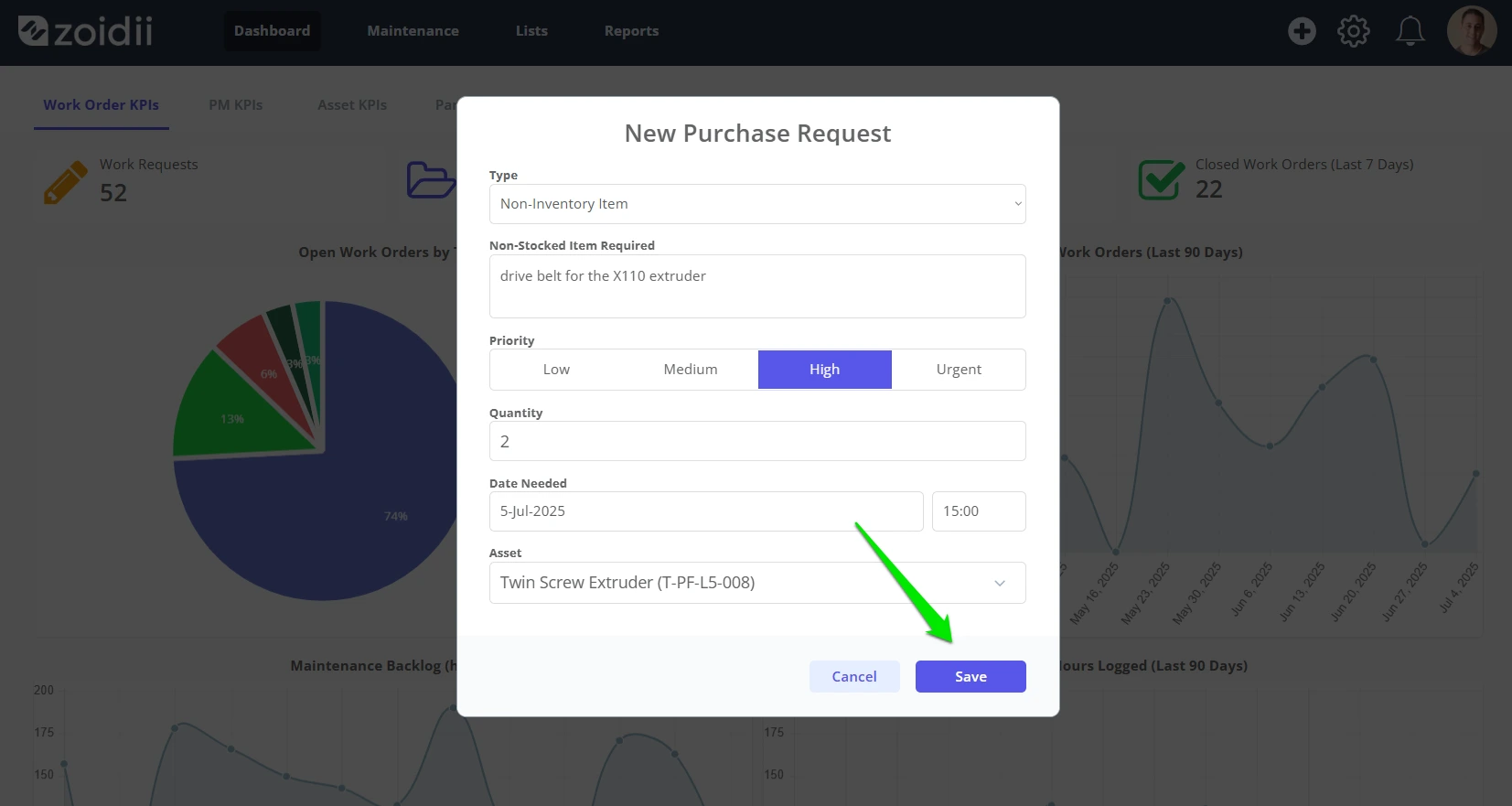 Create a Purchase Request - 12