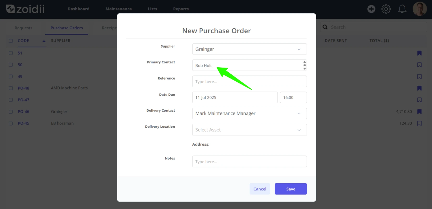 Create a New Purchase Order - 5