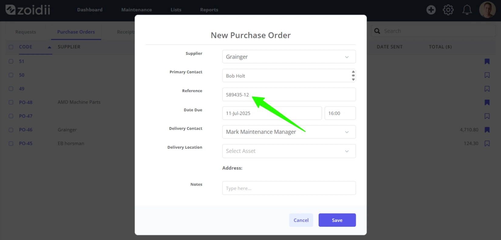 Create a New Purchase Order - 6