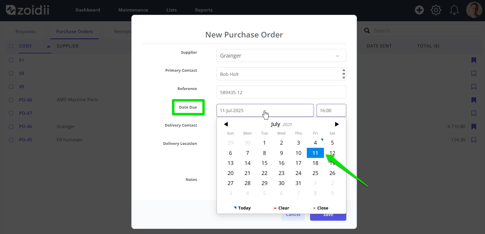 Create a New Purchase Order - 7