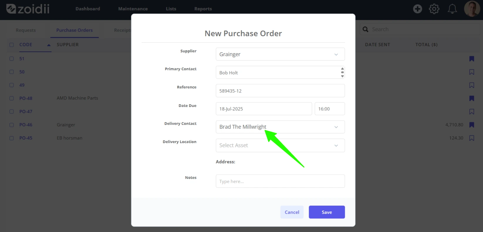Create a New Purchase Order - 9