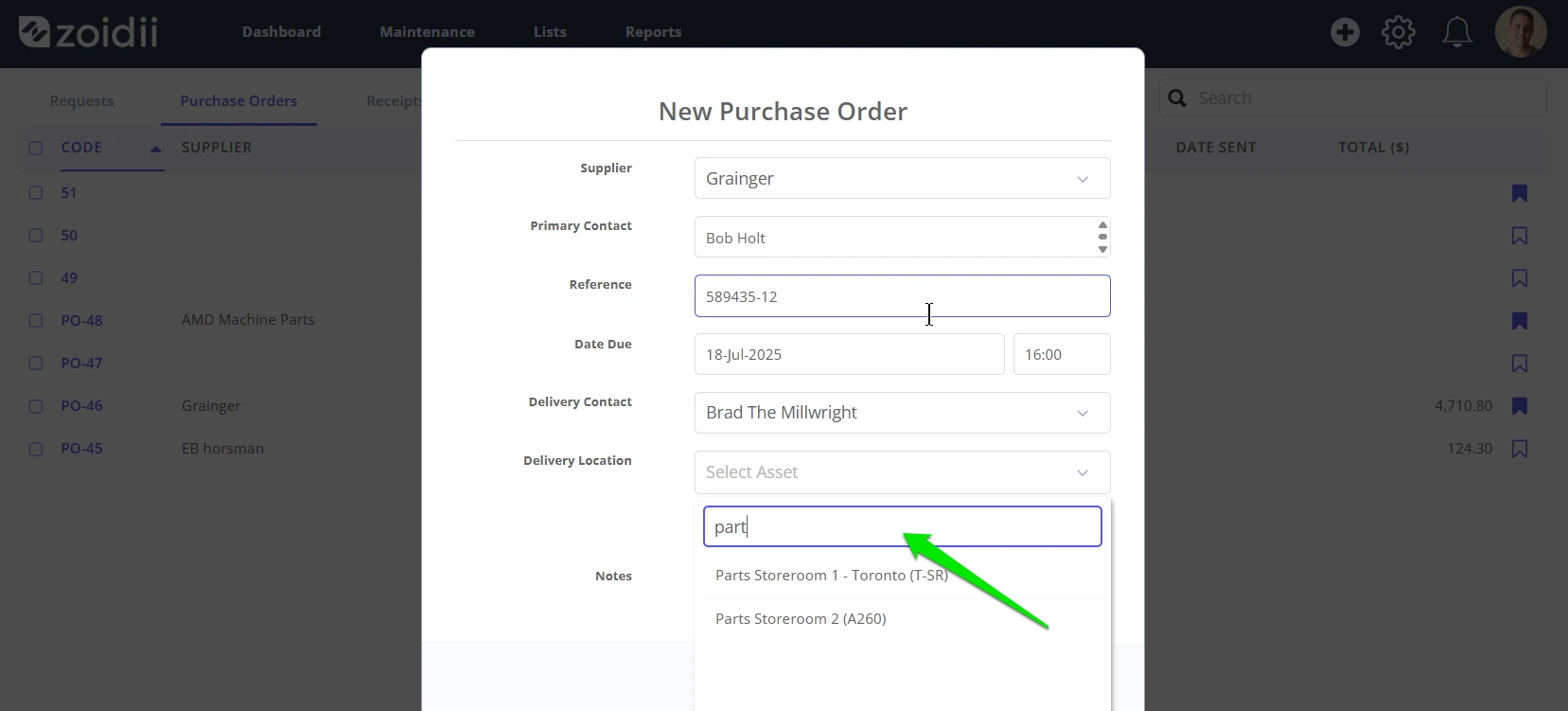 Create a New Purchase Order - 10