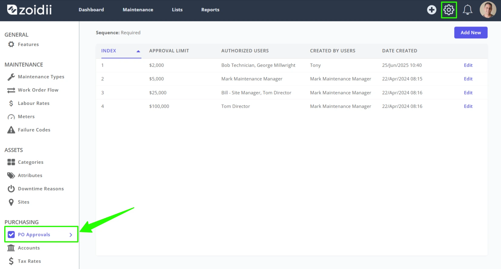 Submit a Purchase Order for Approval - 3
