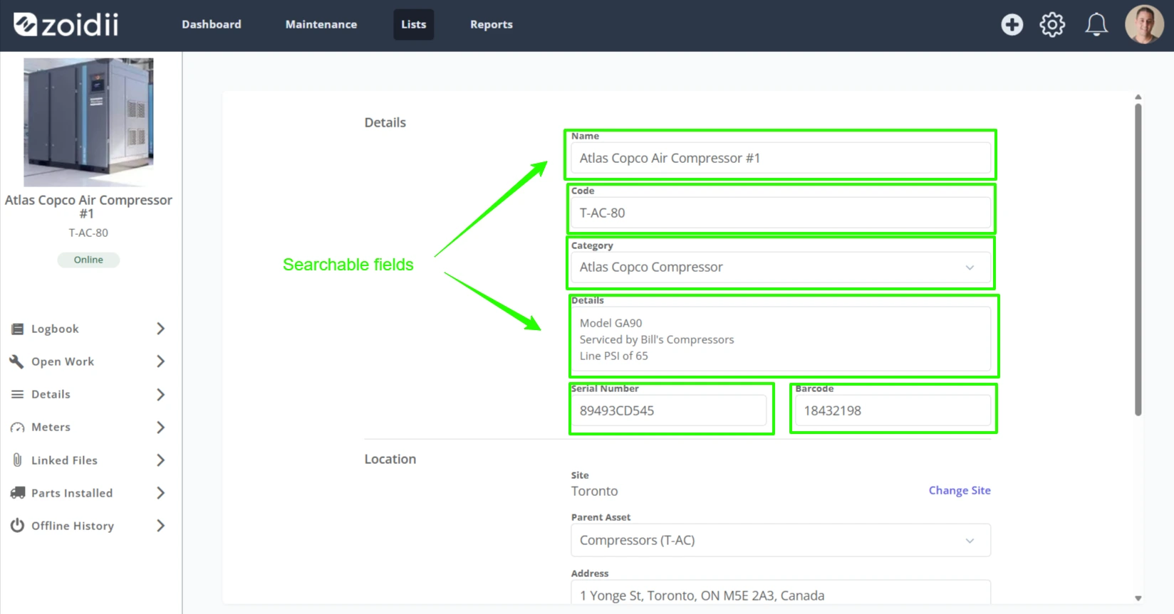 Page search results explained - 1