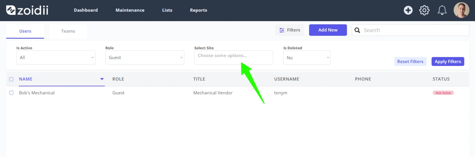 Convert a user from Guest to Active Role - 4
