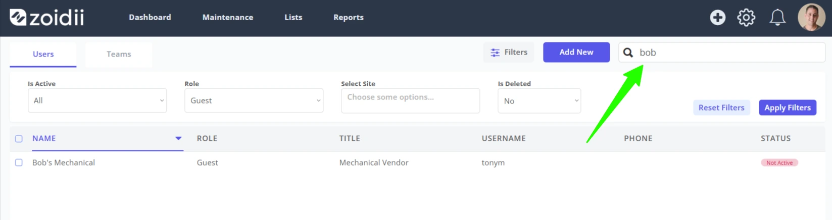 Convert a user from Guest to Active Role - 5