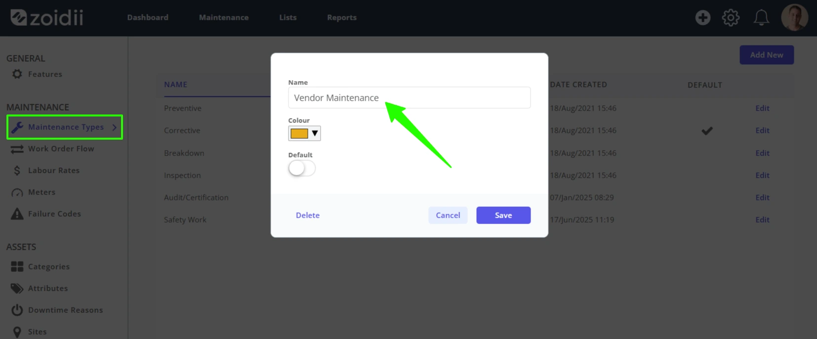 Assign work orders to vendors - 2